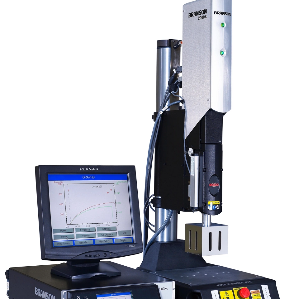  Branson 2000X Ultrasonic Assembly System