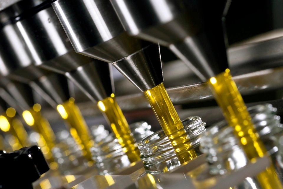 Olive oil factory