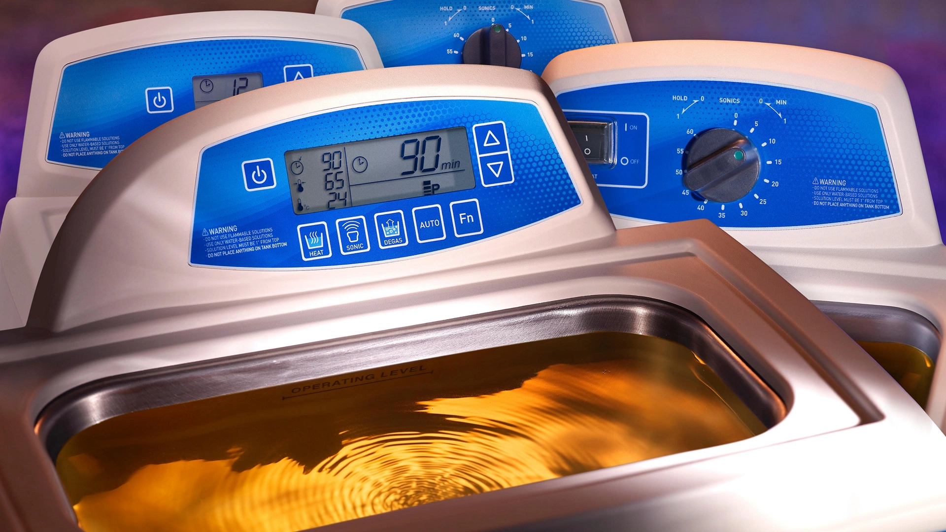 Cover image, precision cleaning